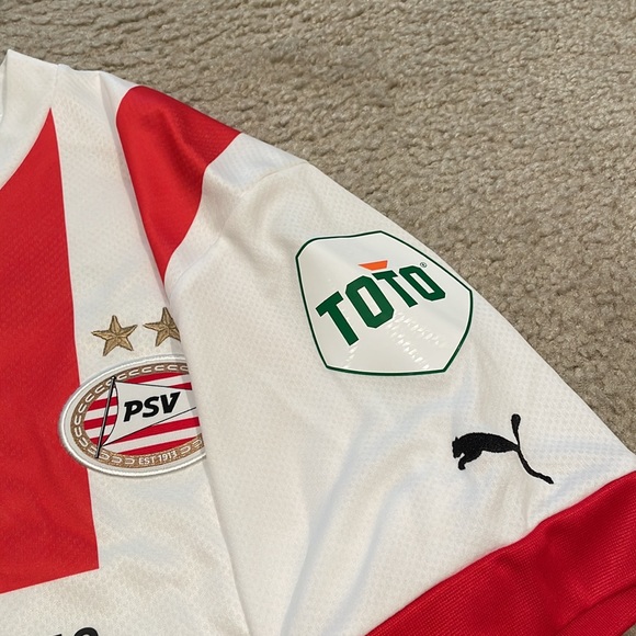 Men's Puma PSV Home Jersey 22/23 size M brand new - Picture 3 of 6